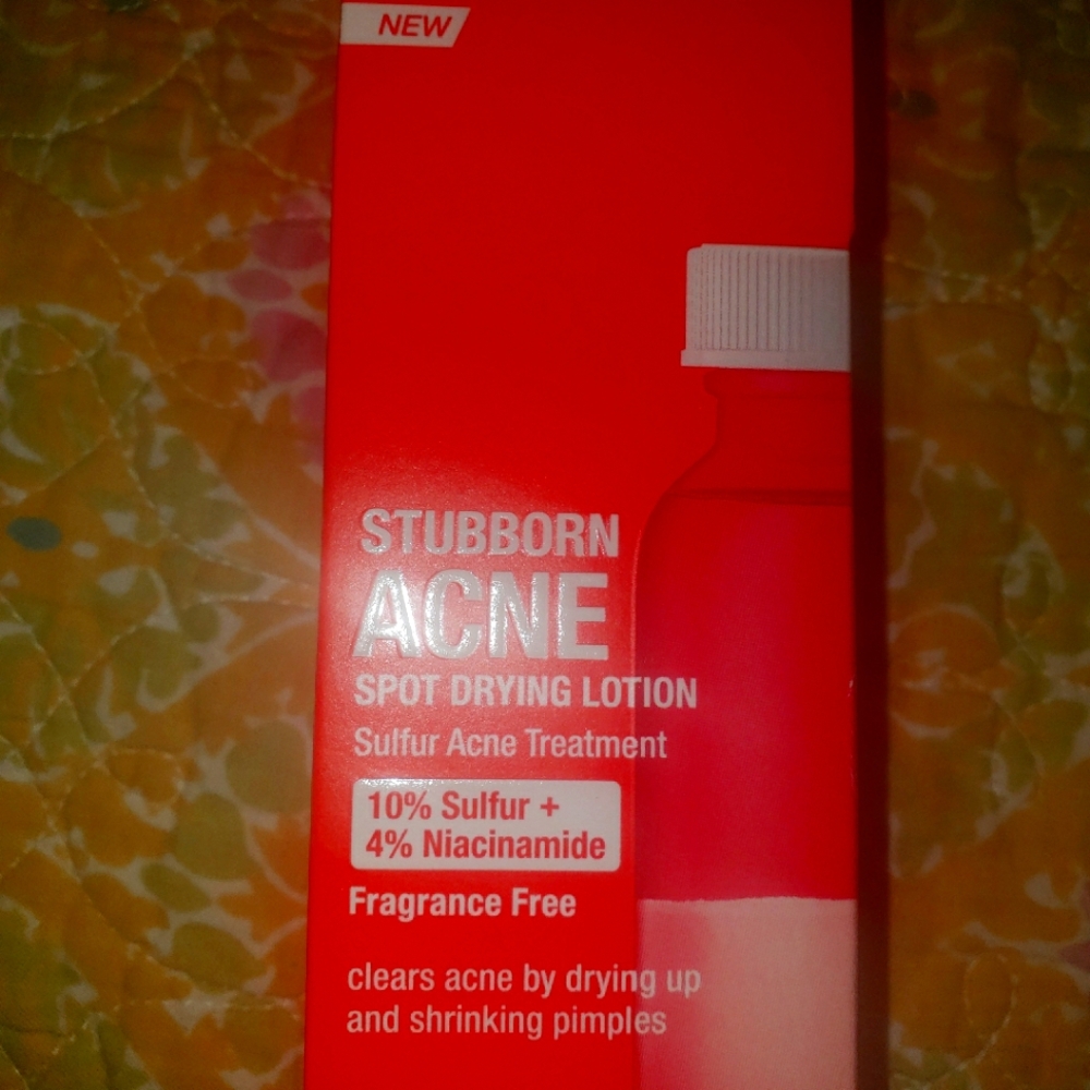 Neutrogena stubborn acne spot drying lotion